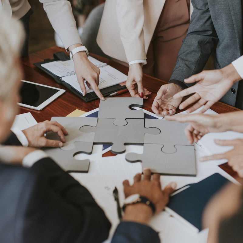Business people on a meeting